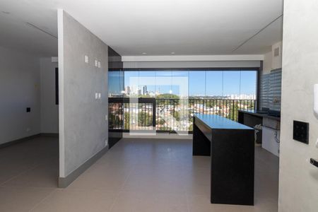 Sala de apartamento para alugar com 1 quarto, 55m² em Vila Anastácio, São Paulo