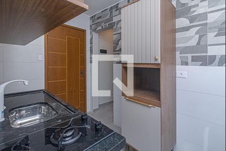 cozinha_4 de apartamento para alugar com 1 quarto, 20m² em Sacomã, São Paulo