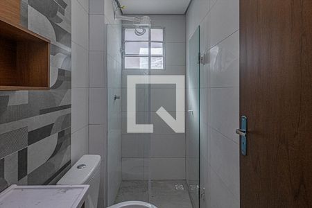 banheiro social_2 de apartamento para alugar com 1 quarto, 20m² em Sacomã, São Paulo