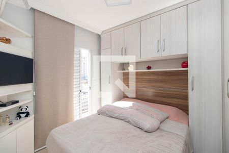 Quarto Suíte de casa de condomínio à venda com 3 quartos, 120m² em Vila Isolina Mazzei, São Paulo