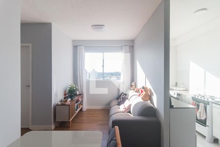Sala de apartamento para alugar com 2 quartos, 48m² em Vila Monteiro, Poá