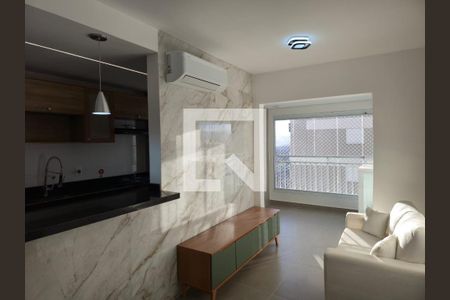 Sala  de apartamento para alugar com 1 quarto, 41m² em Picanço, Guarulhos
