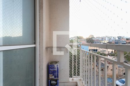 Varanda da Sala  de apartamento à venda com 2 quartos, 49m² em Vila Nova Curuca, São Paulo