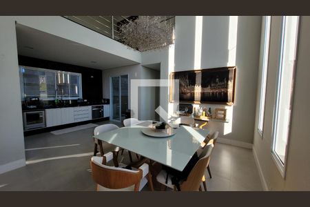 Sala jantar de casa de condomínio para alugar com 3 quartos, 280m² em Jardim Odete, Itaquaquecetuba