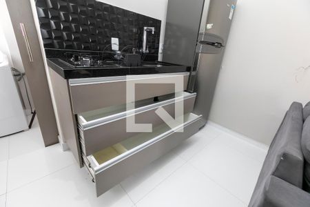 COZINHA de apartamento para alugar com 1 quarto, 50m² em Cambuí, Campinas