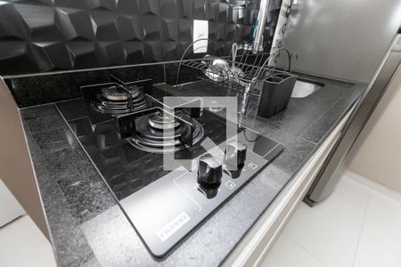 COZINHA de apartamento para alugar com 1 quarto, 50m² em Cambuí, Campinas