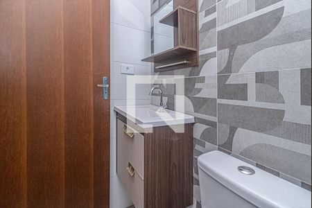 banheiro social_3 de apartamento para alugar com 1 quarto, 27m² em São João Climaco, São Paulo