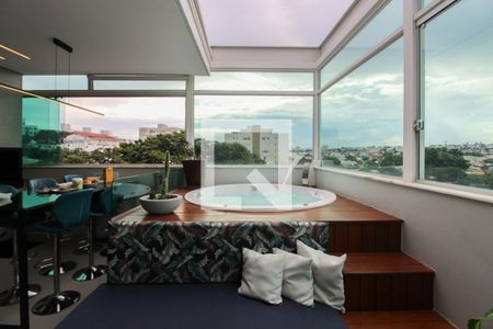 Cobertura - Espaço Gourmet de apartamento à venda com 3 quartos, 105m² em Santa Branca, Belo Horizonte