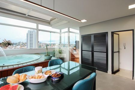 Cobertura - Espaço Gourmet de apartamento à venda com 3 quartos, 105m² em Santa Branca, Belo Horizonte
