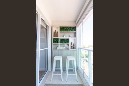 Varanda da Sala de apartamento à venda com 3 quartos, 74m² em Vila Yara, Osasco