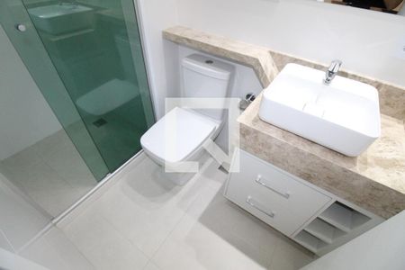 Banheiro de apartamento para alugar com 2 quartos, 56m² em Parque Industrial, São José dos Campos