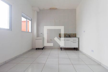 Sala, Cozinha e área de serviço de apartamento para alugar com 1 quarto, 34m² em Jardim Coimbra, São Paulo