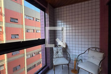 Varanda da Sala de apartamento para alugar com 1 quarto, 70m² em Aparecida, Santos