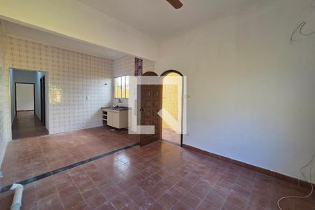 Sala/Cozinha de casa para alugar com 2 quartos, 78m² em Maracanã, Praia Grande