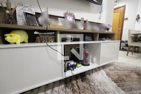 Sala de apartamento para alugar com 2 quartos, 96m² em Vila Cecilia Maria, Santo André