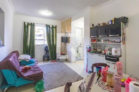 Sala  de apartamento à venda com 2 quartos, 59m² em Centro, Diadema
