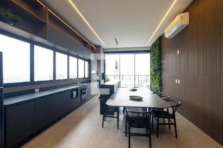 Área comum - Salão de festas de kitnet/studio à venda com 1 quarto, 21m² em Centro, Curitiba
