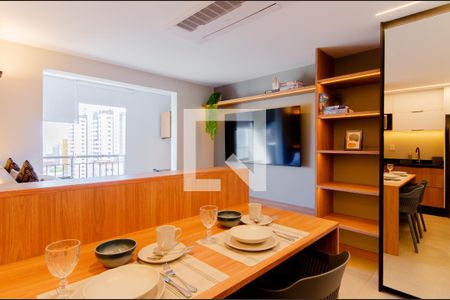 Sala/Quarto de kitnet/studio para alugar com 1 quarto, 32m² em Vila Mariana, São Paulo