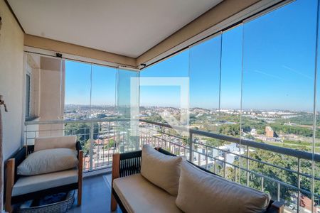 Varanda de apartamento à venda com 3 quartos, 108m² em Vila Pirajussara, São Paulo