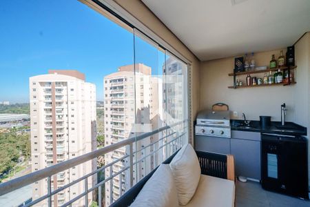 Varanda de apartamento à venda com 3 quartos, 108m² em Vila Pirajussara, São Paulo