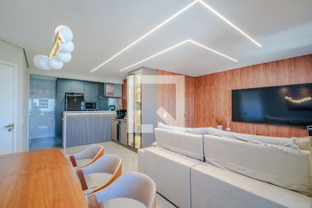 Sala de apartamento à venda com 3 quartos, 108m² em Vila Pirajussara, São Paulo