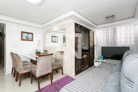 Sala  de apartamento à venda com 3 quartos, 73m² em Cidade Antônio Estêvão de Carvalho, São Paulo