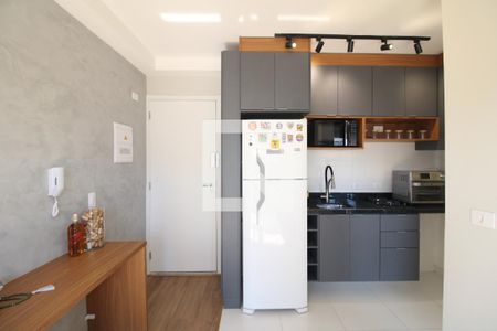 Sala / Cozinha de apartamento à venda com 1 quarto, 30m² em Vila Pauliceia, São Paulo
