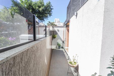 Varanda da Sala 1/Cozinha de apartamento à venda com 1 quarto, 116m² em Serra, Belo Horizonte