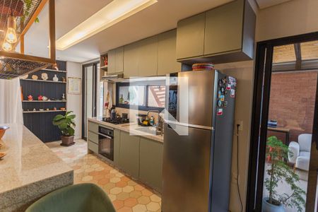 Sala 1/Cozinha de apartamento à venda com 1 quarto, 116m² em Serra, Belo Horizonte