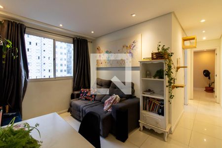Sala de apartamento para alugar com 2 quartos, 48m² em Jardim Testae, Guarulhos