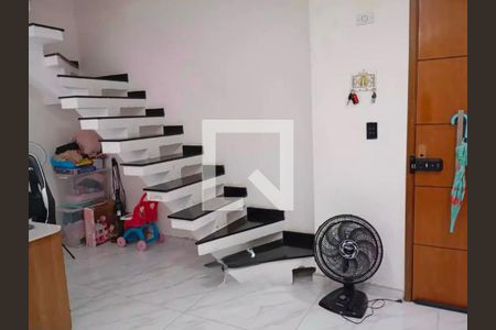Sala de apartamento à venda com 2 quartos, 110m² em Parque Novo Oratório, Santo André