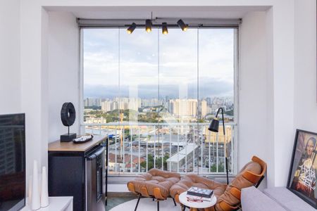 Sala de apartamento à venda com 2 quartos, 49m² em Vila Arcadia, São Paulo