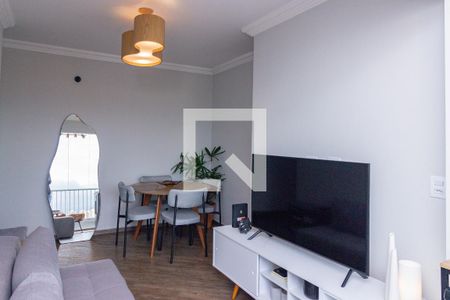 Sala de apartamento à venda com 2 quartos, 49m² em Vila Arcadia, São Paulo
