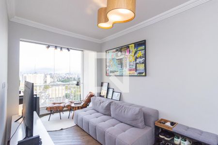 Sala de apartamento à venda com 2 quartos, 49m² em Vila Arcadia, São Paulo