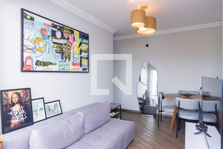 Sala de apartamento à venda com 2 quartos, 49m² em Vila Arcadia, São Paulo