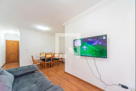 Sala de apartamento à venda com 2 quartos, 55m² em Jardim do Estádio, Santo André