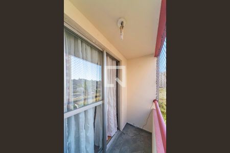 Varanda da Sala de apartamento à venda com 2 quartos, 55m² em Jardim do Estádio, Santo André