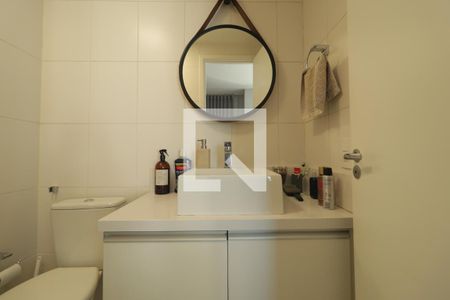 Banheiro de kitnet/studio à venda com 1 quarto, 34m² em Ipiranga, São Paulo