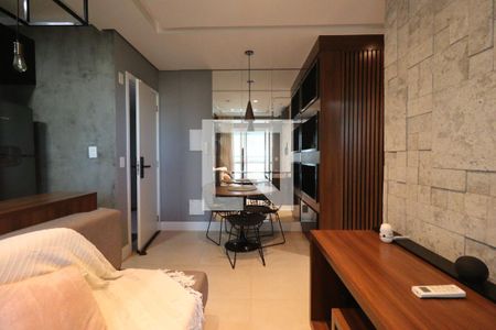 Sala de apartamento para alugar com 1 quarto, 59m² em Jardim Botânico, Ribeirão Preto
