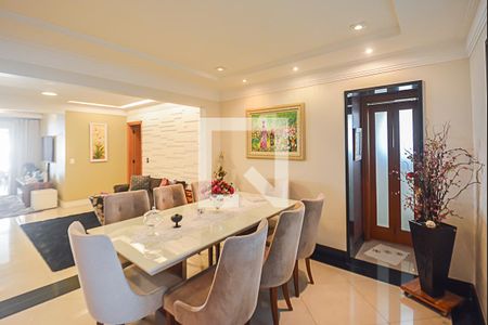 Sala de apartamento à venda com 4 quartos, 203m² em Jardim do Mar, São Bernardo do Campo