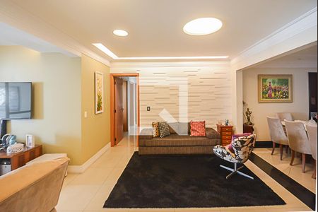 Sala de apartamento à venda com 4 quartos, 203m² em Jardim do Mar, São Bernardo do Campo