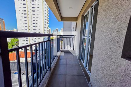 Varanda  de apartamento para alugar com 2 quartos, 55m² em Jardim, Santo André