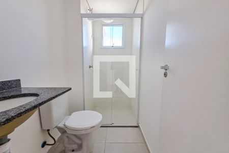 Banheiro de apartamento para alugar com 2 quartos, 55m² em Jardim, Santo André