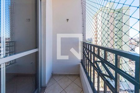 Varanda da Sala de apartamento para alugar com 2 quartos, 70m² em Vila Príncipe de Gales, Santo André