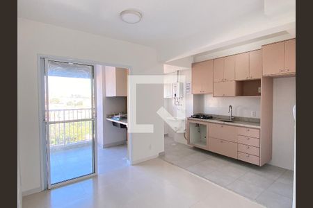 Sala - Cozinha de apartamento para alugar com 2 quartos, 50m² em Vila Osasco, Osasco