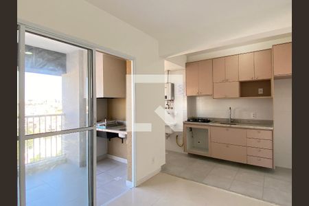 Sala - Cozinha de apartamento para alugar com 2 quartos, 50m² em Vila Osasco, Osasco