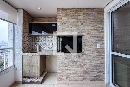 Varanda da Sala de apartamento à venda com 3 quartos, 129m² em Vila Bertioga, São Paulo