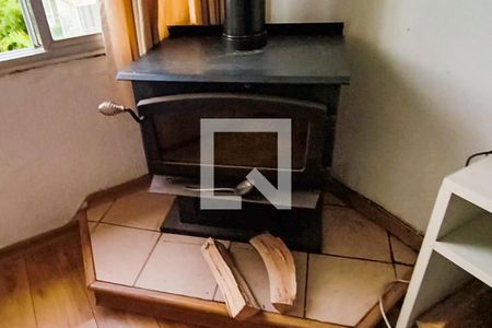 Detalhe da Sala 1 - Lareira de apartamento à venda com 2 quartos, 132m² em Ipanema, Porto Alegre