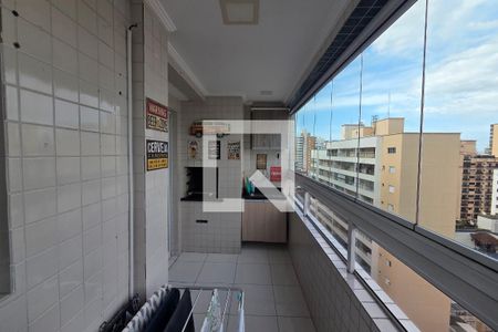Varanda de apartamento para alugar com 1 quarto, 42m² em Vila Assuncao, Praia Grande