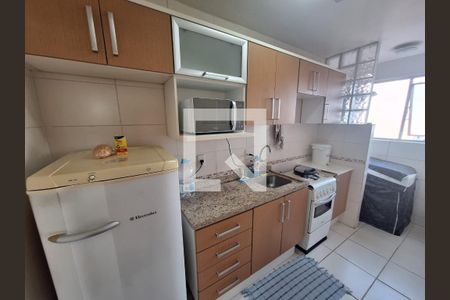 Cozinha de apartamento para alugar com 1 quarto, 40m² em Cidade Baixa, Porto Alegre